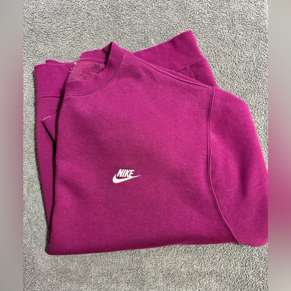 Nike Sweatshirt Unisex purple/magenta 3X MAKE AN OFFER